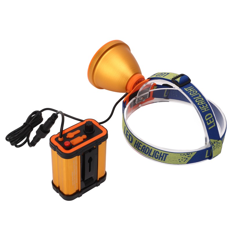 Mining Headlamp Strong Light Rechargeable LED Safety Mining Headlight with