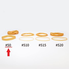 Rubber Band O-Band #50 < 1.8 oz (50 g) Transparent Bag > American Color Thick Width Small Volume Packaging Rubber Band All Sizes 73 Republic