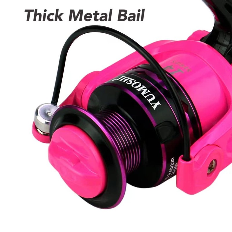 GaiRen Fishing Spinning Reel Gear Ratio 5.2:1 Lightweight Left/Right Hand