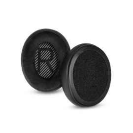 Premium Hybrid Cloud Alpha Pads Cushions Compatible with Kingston HyperX Cloud Alpha HyperX Cloud Flight HyperX Cloud Stinger headsets. Premium Protein Leather and Velour | High-Density Foam