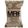 Chili and Macaroni MRE Meal - Genuine US Military Surplus