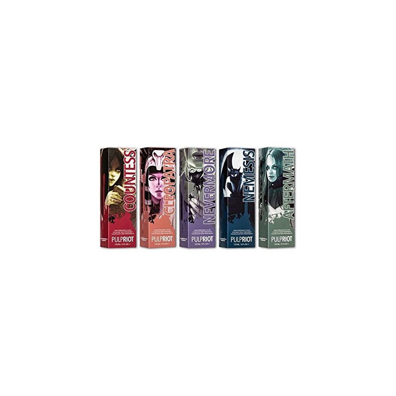 Pulp Riot Semi-Permanent Hair Color Raven Collection Countess 118ml