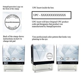 StampExpression - Despatched Office Self Inking Rubber Stamp - Red Ink (A-5082)