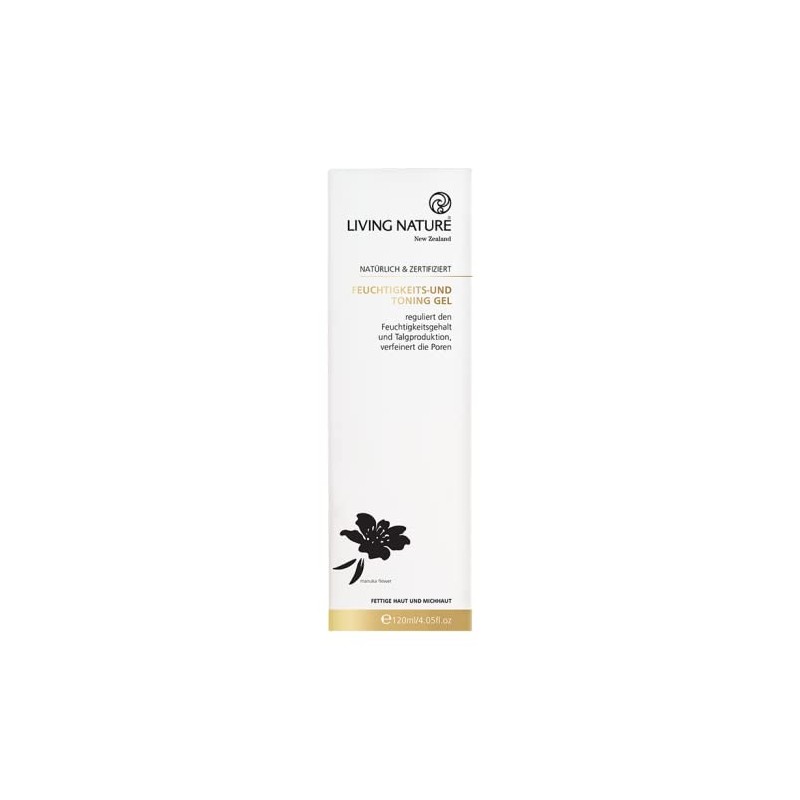 Living Nature - Moisturising and toning gel - 120 ml