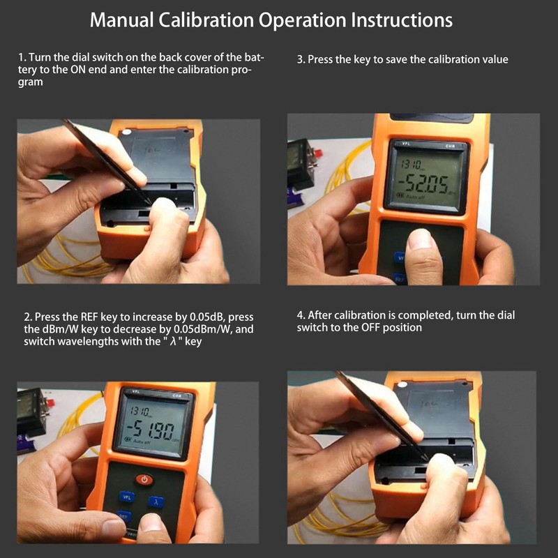 2 in 1 Optical Power Meter and Visual Fault Locator