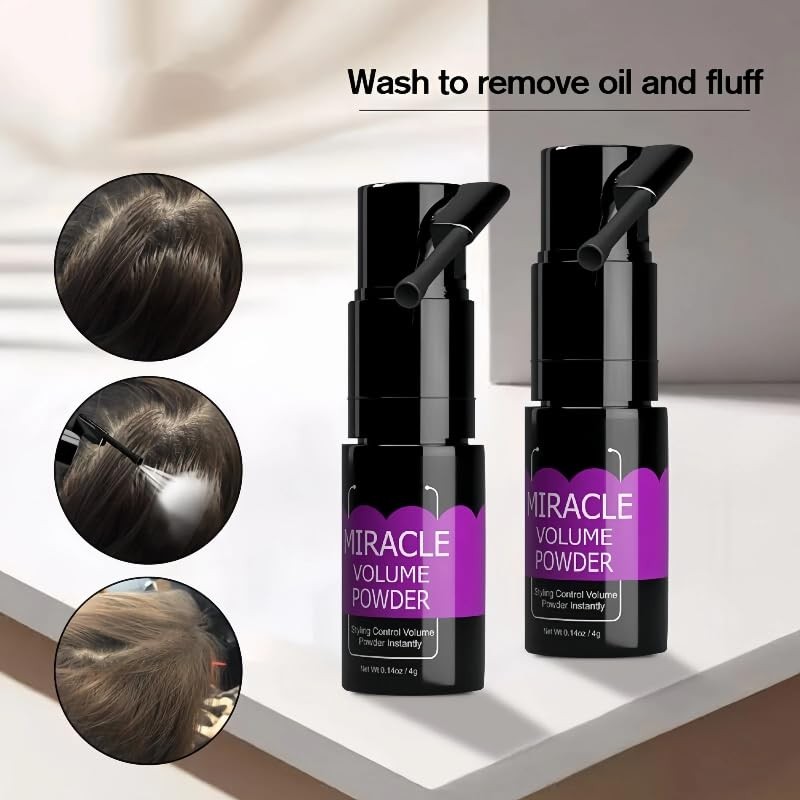 Gowwim Texture Powder, 360° Rotating Nozzle Design Hair Texture Styling