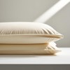 100% Cotton 200 Thread Count Pillow Cases 2 Pack (Cream)