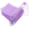 Time to Sparkle 25 Pieces Pouches Organza Gift Bags Oragnza