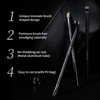 MSQ 8 PCS Eye Makeup Brush Set Angled Brush Precision