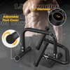 RELIFE REBUILD YOUR LIFE Push Up Bar,14in High Steel Parallettes