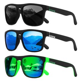 BUYAGE Polarized Sports Sunglasses for Men Women, Lightweight Fishing Driving Running Golf Sun Glasses with UV Protection