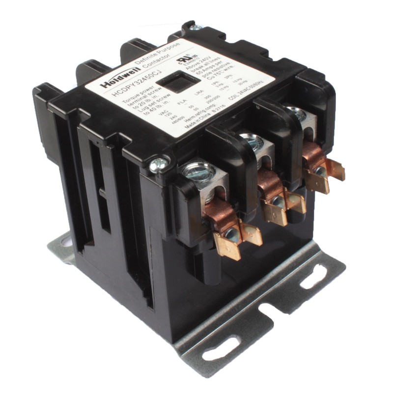 Holdwell 42DF35AJ 3 Pole 50 Amp 24V Coil Definite Purpose