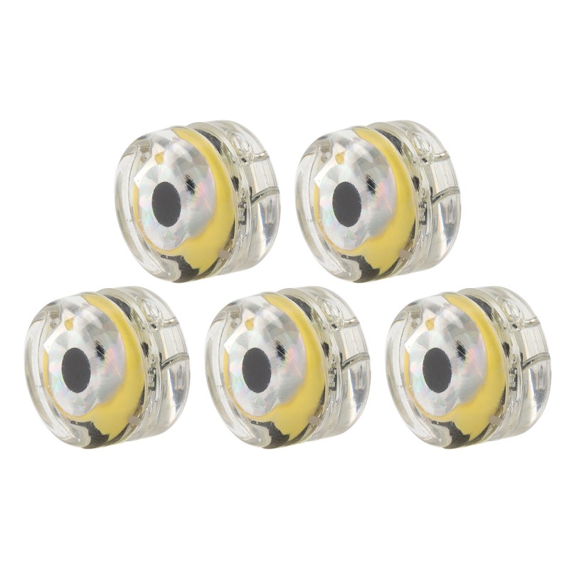 5Pcs Underwater Lure Lamp Compact Lightweight Waterproof LED Fishing Bait
