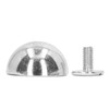100 Set Round Head Stud 15mm Plated Alloy High Hardness
