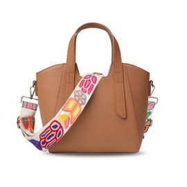 Crochet Flower Purse Strap Replacement Adjustable 2 inch Wide Crossbody Shoulder Strap for Handbags Women, Universal Embroidered Bag Strap for Tote/Backpack/Guitar (Flower A)