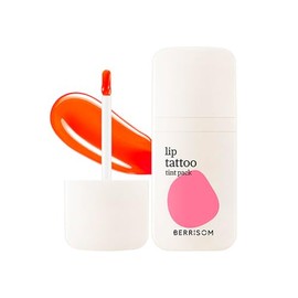 Berrisom Paquete de tinte para tatuajes de labios, tinte de labios despegable, resistente al agua, a prueba de manchas, de larga duración, con ácido h