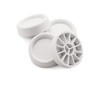 Meliconi Set of 4 Rubber Anti-Vibration Washing Machine and Dryer