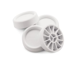 Meliconi Set of 4 Rubber Anti-Vibration Washing Machine and Dryer Holders Made in Italy