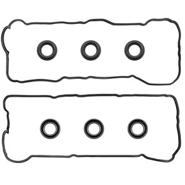 Sorello VS50588R VS50515R Engine Valve Cover Gasket Set Compatible with Lexus ES300 ES330 RX300 RX330 RX400h Toyota Avalon Camry Highlander Sienna Solara 3.0L 3.3L