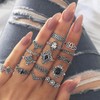 ARH 15-Piece Rings Set Gold Aesthetic, Rings Women, Boho Ring