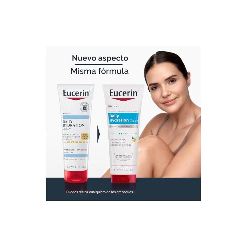 Eucerin - Daily Hydration Broad Spectrum SPF 30 Body Cream,
