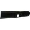 Silscvtt Black Rear Steel Bumper Roll Pan for Fleetside Replacement