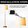 MARRTEUM 1/2 Inch Tall Lamp Finial Tapped 1/4-27 Knob Lamp