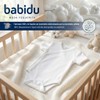 BABIDU Body per Neonato Incrociato a Maniche Corte al 100%