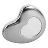 Baluue 5pcs Gua Face Massage Tool Heart-shaped Stainless Steel Scraping