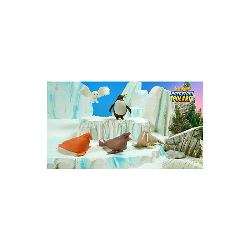 Sbabam Toys 38/CN21 Predatori Polari - Pack da 4 Bustine