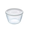 Pyrex 155P001 Round Dish with Lid, Transparent, 1.6 Litre