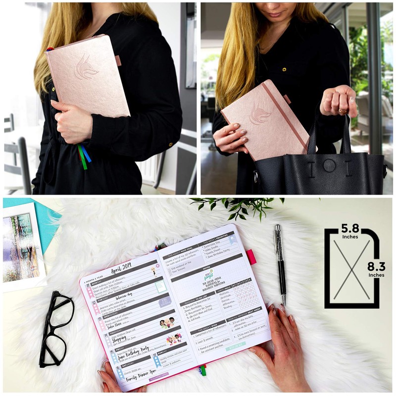 Clever Fox Planner – Undated Weekly & Monthly Planner for