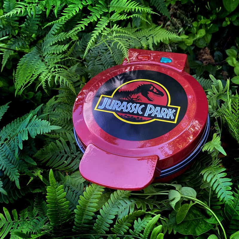 Uncanny Brands Jurassic Park Waffle Maker - T-Rex on Your