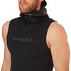 ONeill Thermo-X Hooded Thermal Vest Top Black - Easy Stretch