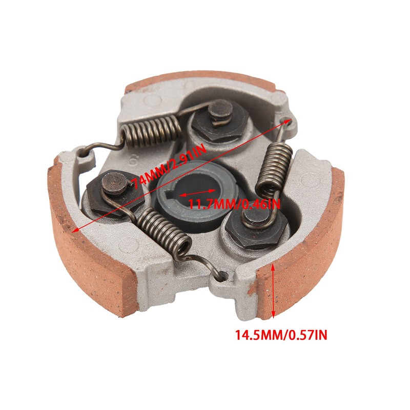 ATV Clutch Pad, Metal Mini Moto Clutch Pad with 3