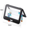 Pack of 4 ID Card Holders with Double-Sided Windows, Horizontal