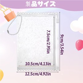 Craft Pouch Candy Bags with Ball Chain, Hand Size, Small Item Holder, Craft Supplies, Accessories, 10pcs PVC Made, Fade Resistant, Clear, Mini, Zippered Bags, Jewelry Storage Seal, Packaging Bags