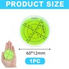 Mini Bubble Level, Precision Bullseye Bubble Level,High Precision Large Horizontal