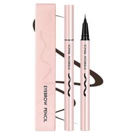 Ultra-Fine Eyebrow Pencil with Waterproof Formula, Long-Lasting, Smudge-Proof, Precision for Natural Defined Brows(Natural Black)