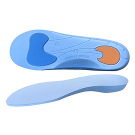 JBM Footbed, Insole, Shock Absorption, Sports, Arch Support, Prevents Fatigue, Long Standing, Heel Pains, Long Walking, Standing, Work, Walk, Size Adjustment, Next-to-foot Shoes, Arch and Leg Reduction, Reduces Stress on Knees, Sneakers, Deodorizing, Red