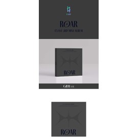 E'last ROAR 3rd Mini Album GRAY Version CD+96p PhotoBook+2p PhotoCard+1p Pet PhotoCard+1ea Accordion PostCard+1ea Hologram PostCard+1ea 4Cut Bookmark+2ea Sticker SET+Tracking Sealed