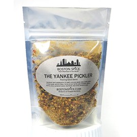The Yankee Pickler Handmade Pickling Seasoning Blend Make Corned Beef Cabbage Brisket New England Boiled Dinner Vegetables Pastrami Slow or Pressure Cooker or Stovetop Pot (1/4 Cup *NO* Red Chili Flakes wt. 1oz/30g)