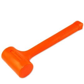 Spark Free Hammer 4lb Neon Orange Dead Blow Hammer