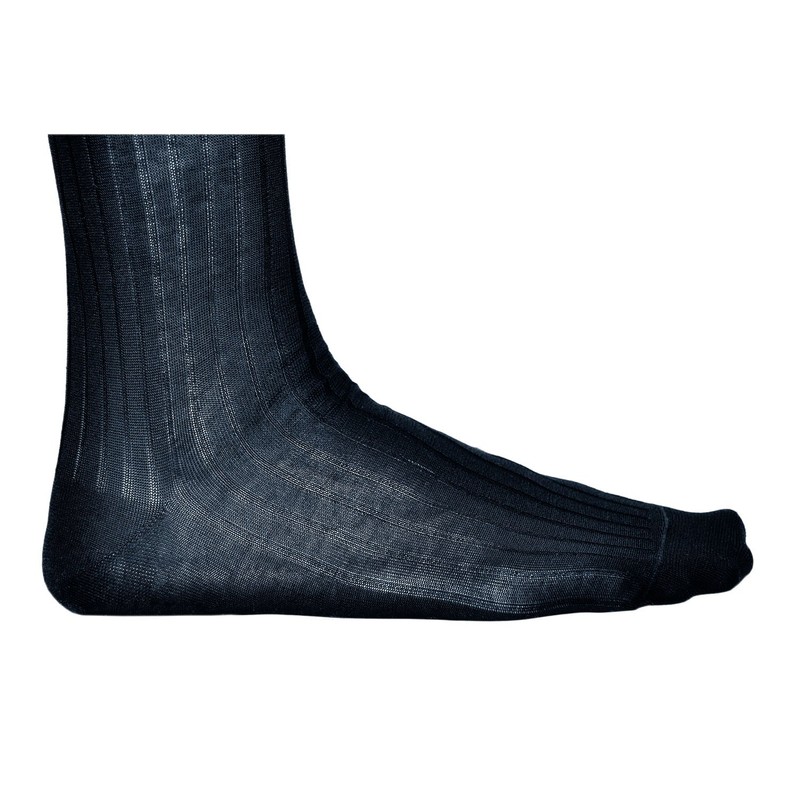 vitsocks Men's 100 COTTON Thin Elegant Knee High Socks (2