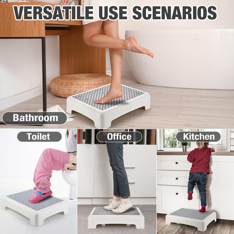 HBTower Step Stool, Mobility Step Stool for Adults & Seniors,