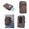 DFVmobile - Universal Multi-Functional Vertical Stripes Pouch Bag Case Zipper