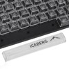 132 Keys Mechanical Keyboard Keycaps CBSA Height Transparent Ergonomic DIY