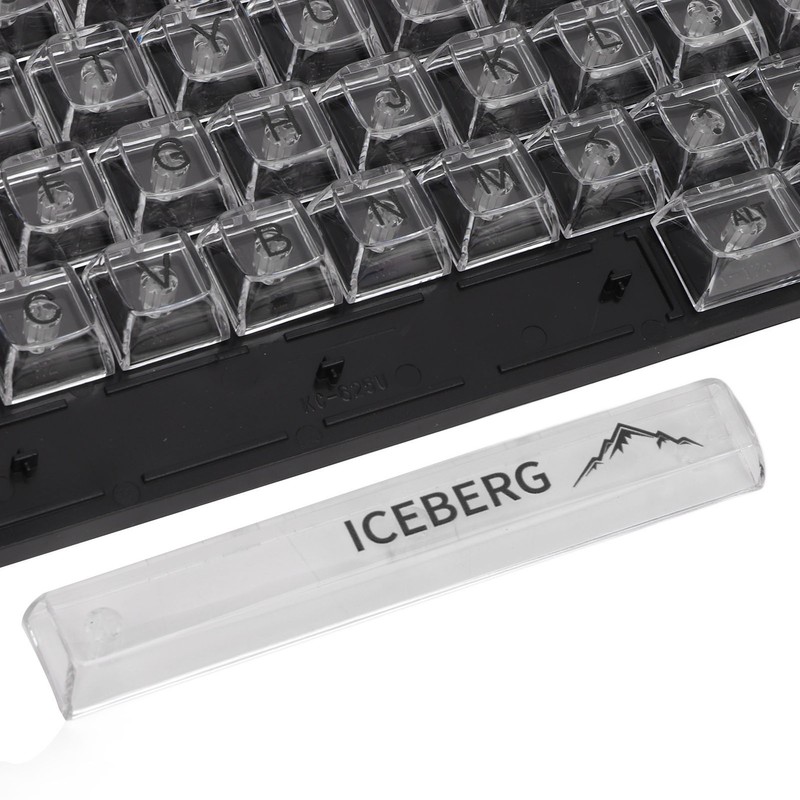 132 Keys Mechanical Keyboard Keycaps CBSA Height Transparent Ergonomic DIY
