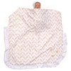 Embroidered Wrap Baby Blanket, Color: Gold