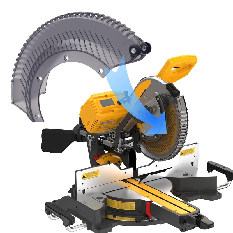 N027988 Lower Guard,Replacement Blade Guard, For DeWalt DWS780, DW716, DWS782